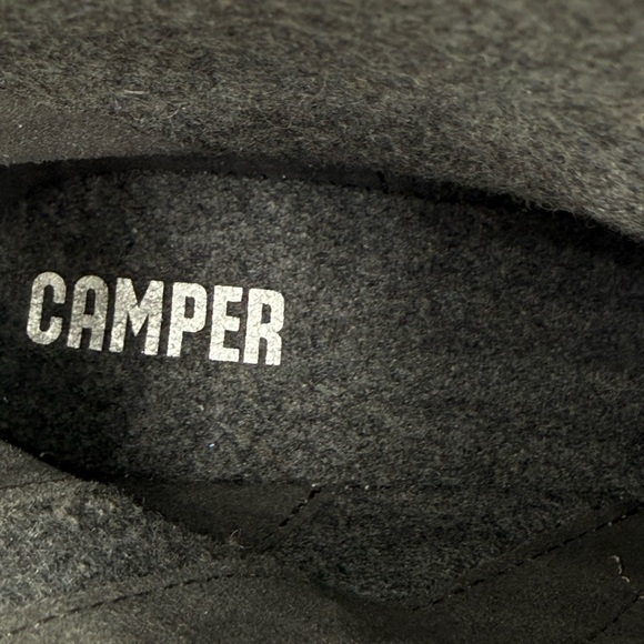 Camper Rolling Michelin Contemporary Gray Suede Ankle Boots Bold Platform SZ 10 - Picture 15 of 17